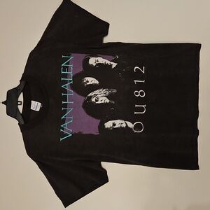 Van Halen OU812 concert tee shirt XL Short Sleeve Van Hagar EDDIE!🤘